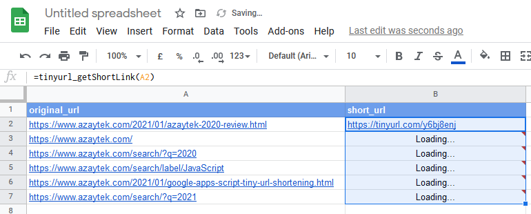 shortening url script image result
